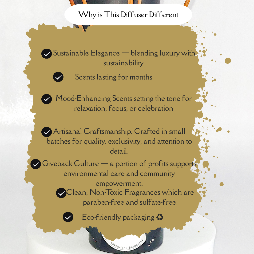 Best reed diffuser with blooming scent in glass jar