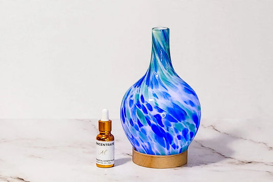 Aquamarine Modern Aromatherapy | Luxury Ultrasonic Mist Diffuser