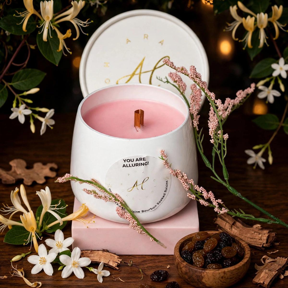 You are Alluring | Luxury Clean-Burning Candle – Non-Toxic Home Fragrance