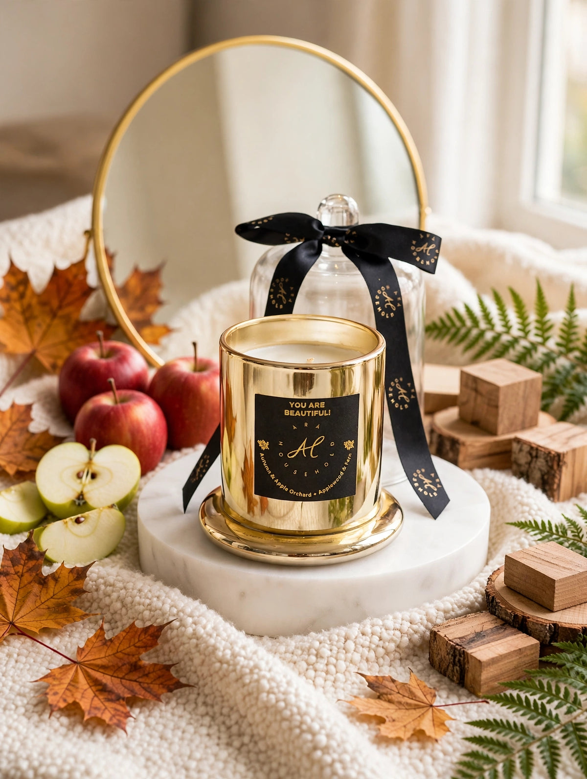 You are Beautiful | Luxury Clean-Burning Candle – Non-Toxic Home Fragrance