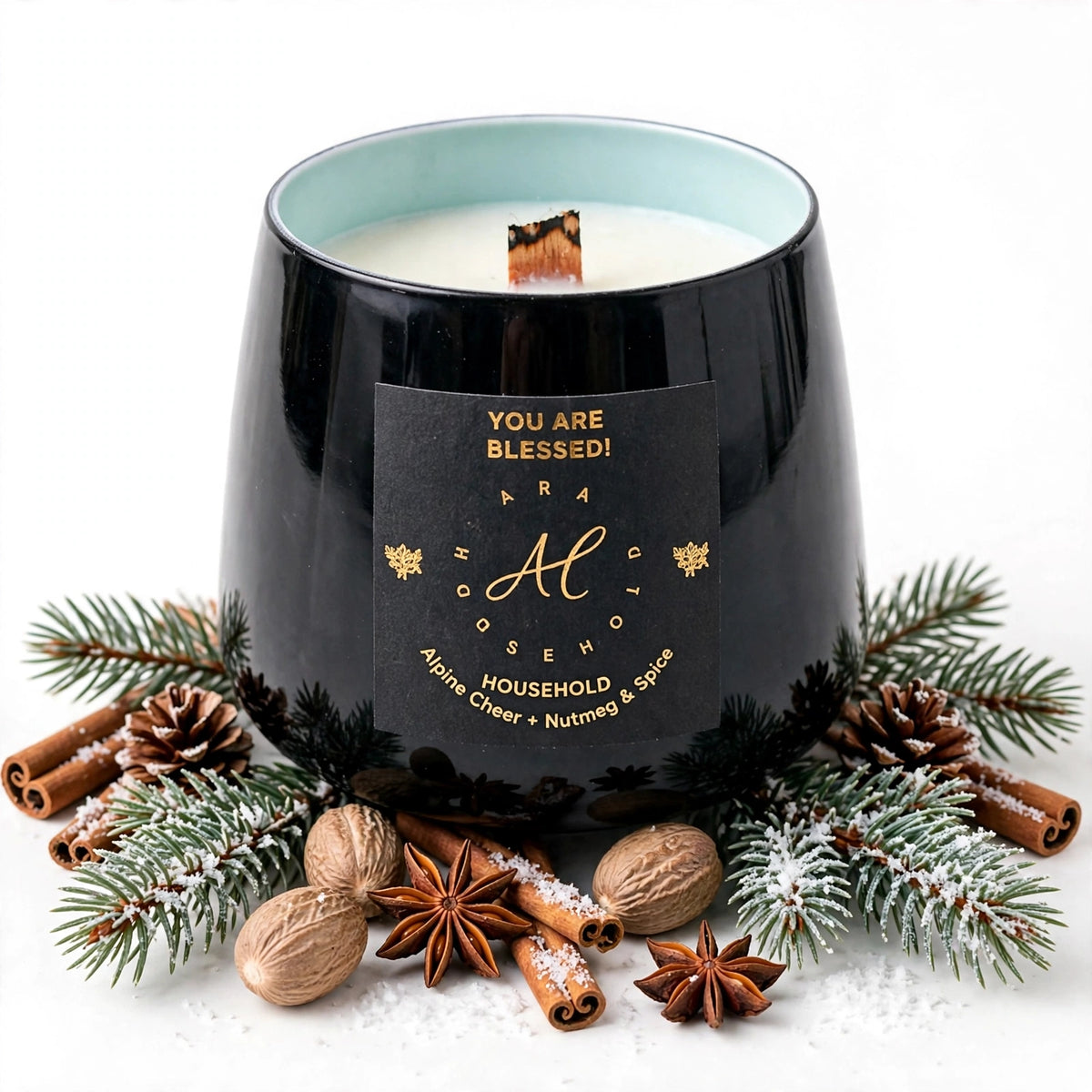 You are Blessed | Luxury Clean-Burning Candle – Non-Toxic Home Fragrance