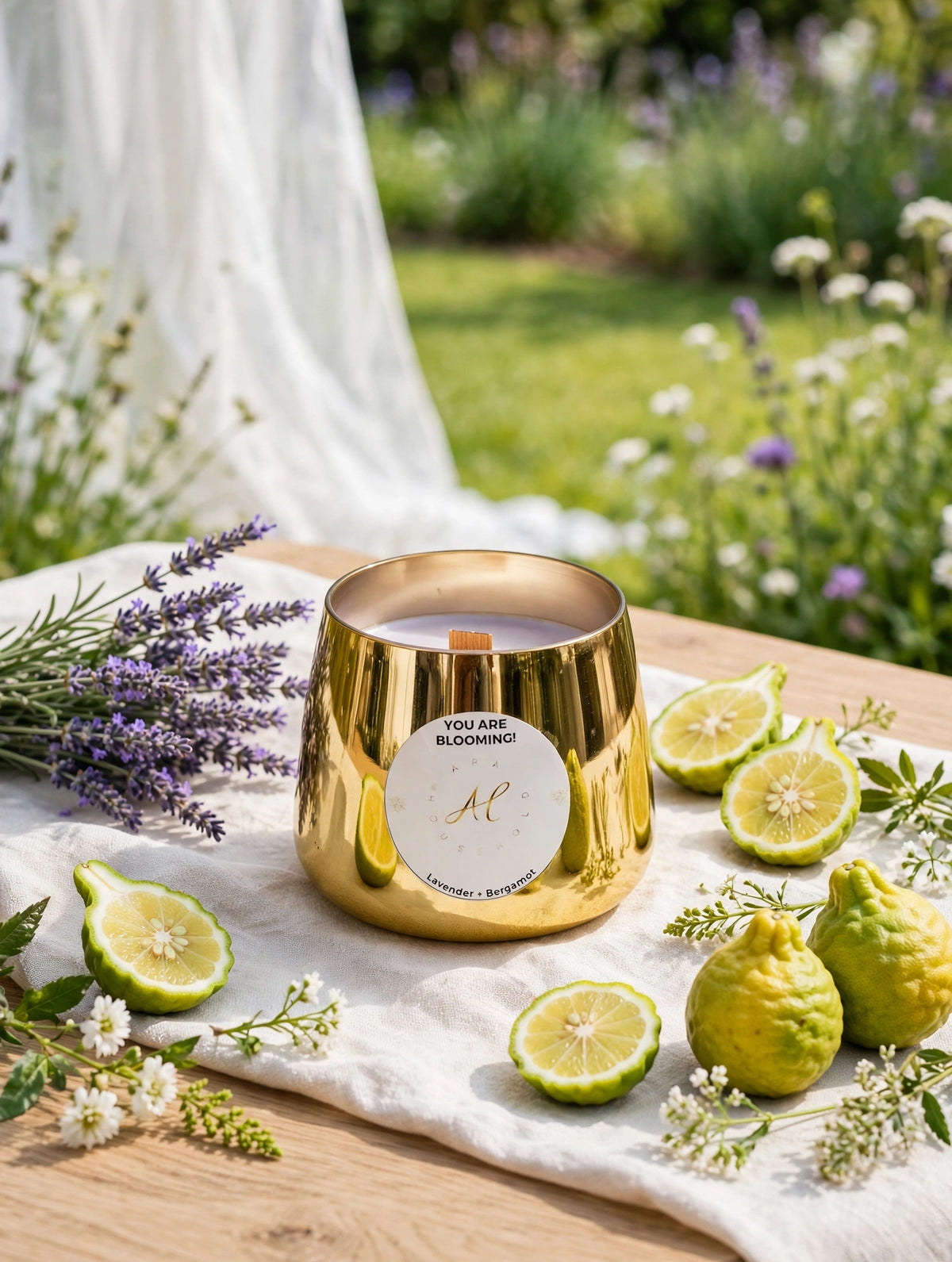 You are Blooming | Luxury Clean-Burning Candle – Non-Toxic Home Fragrance