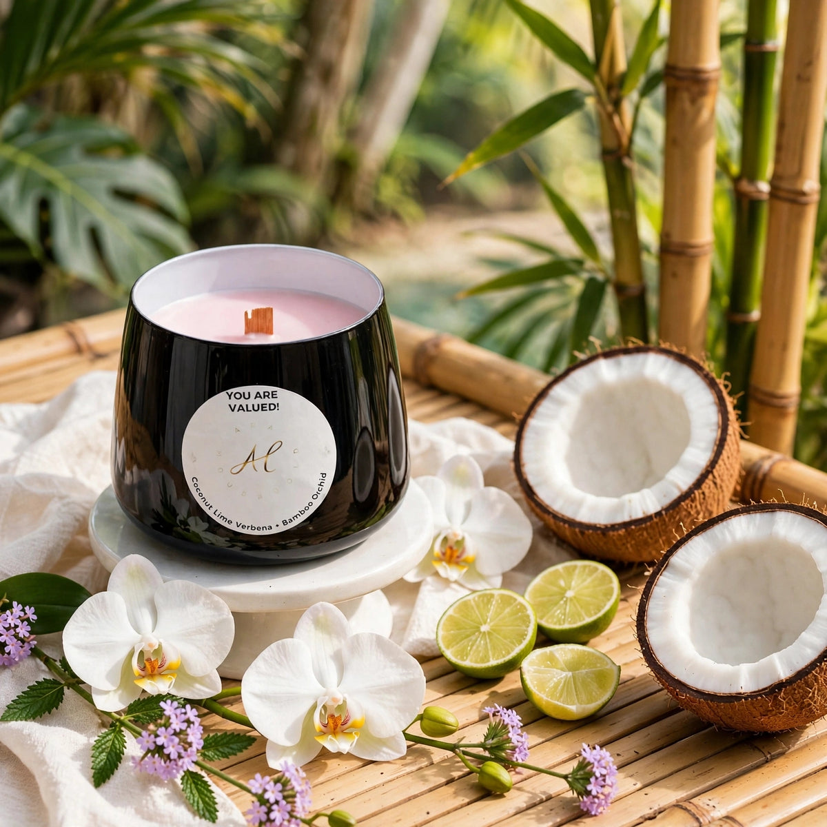 You are Valued | Luxury Clean-Burning Candle – Non-Toxic Home Fragrance