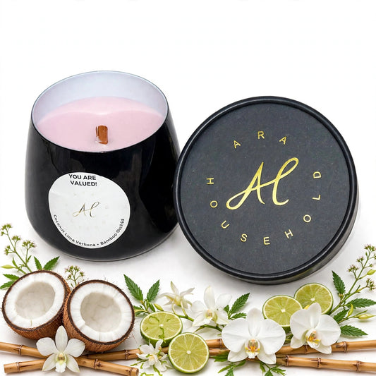 You are Valued | Luxury Clean-Burning Candle – Non-Toxic Home Fragrance