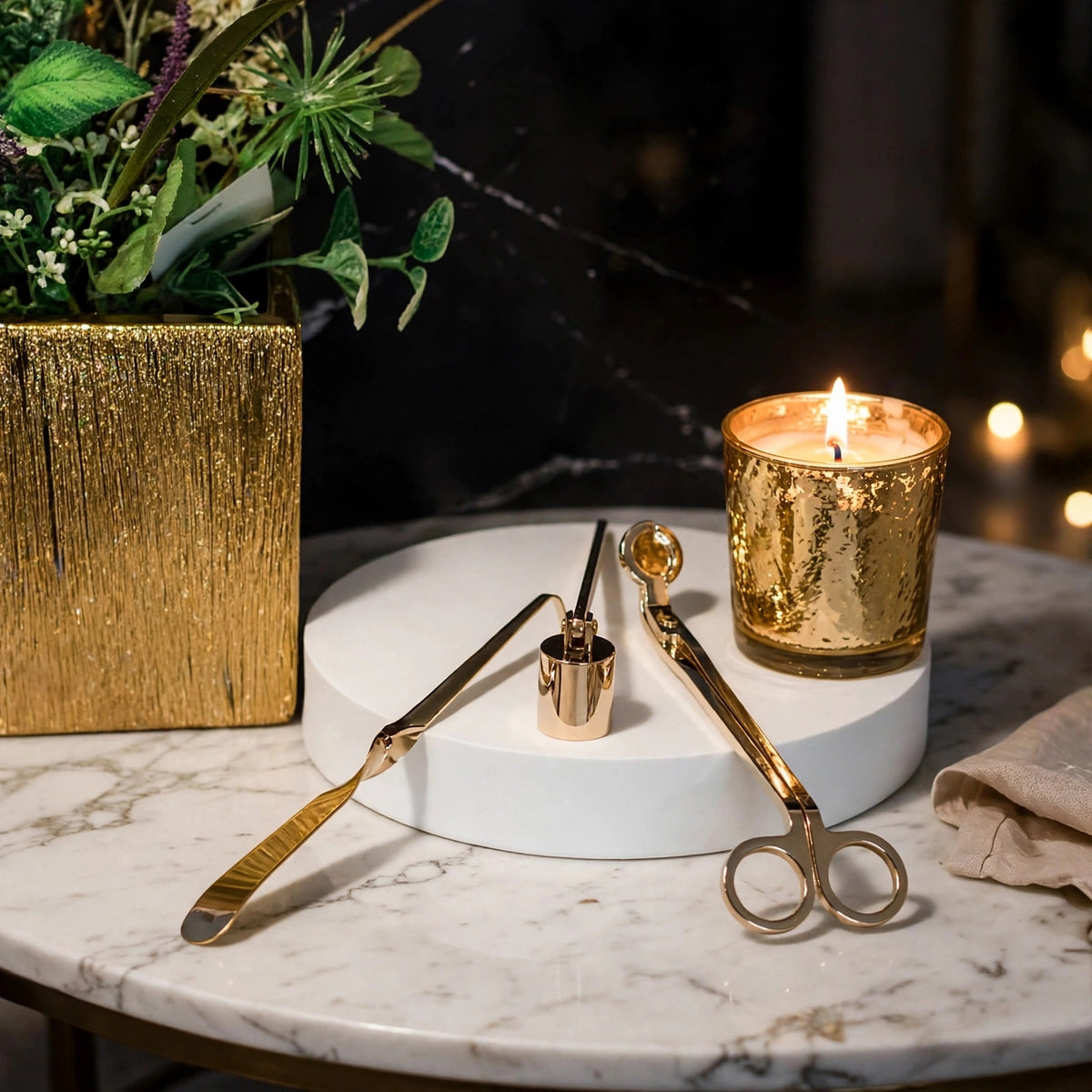 Trousse d'entretien Rich Gold Bougie