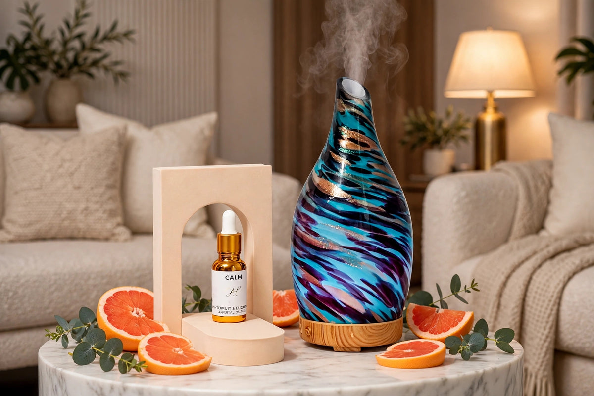 Peacock Modern Aromatherapy | Luxury Ultrasonic Mist Diffuser