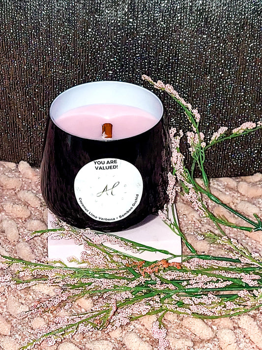 You are Valued Large Luxury Candle