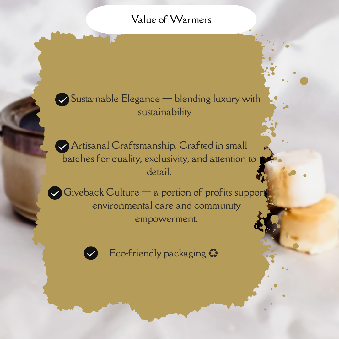 Brown Ceramic Wax Warmer | Elegant Flameless Fragrance