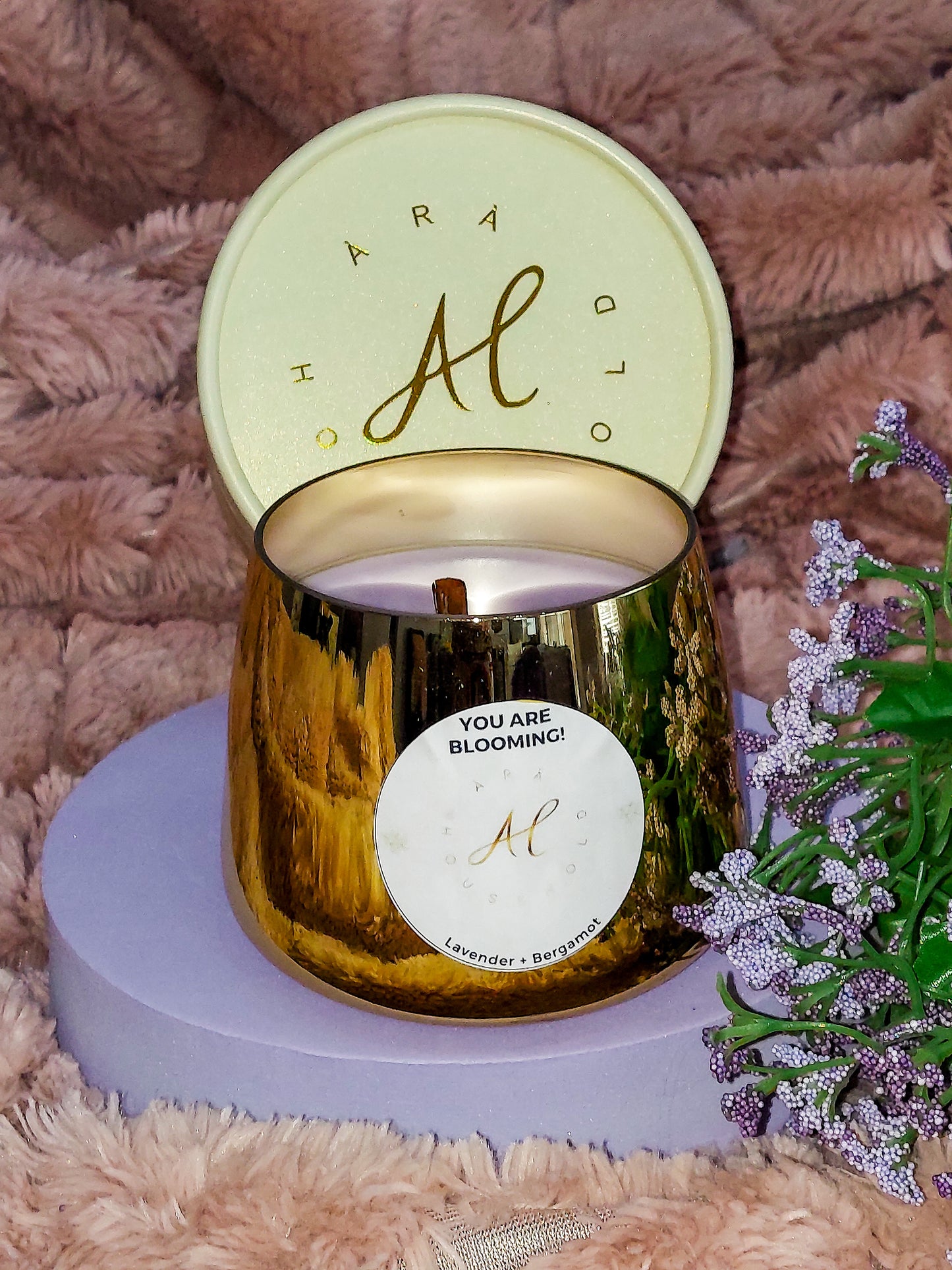 You are Blooming Large Luxury Candle