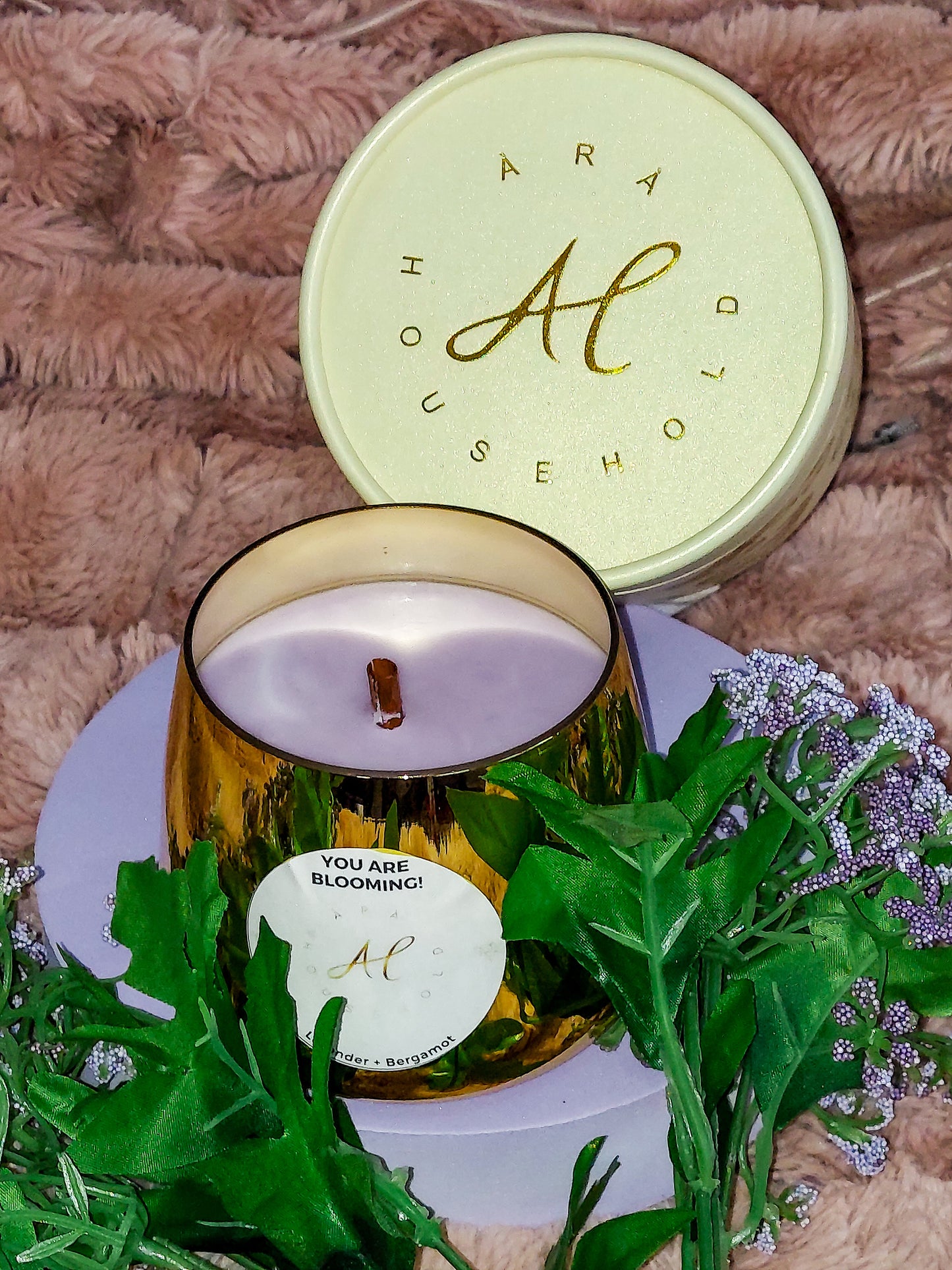 You are Blooming Large Luxury Candle