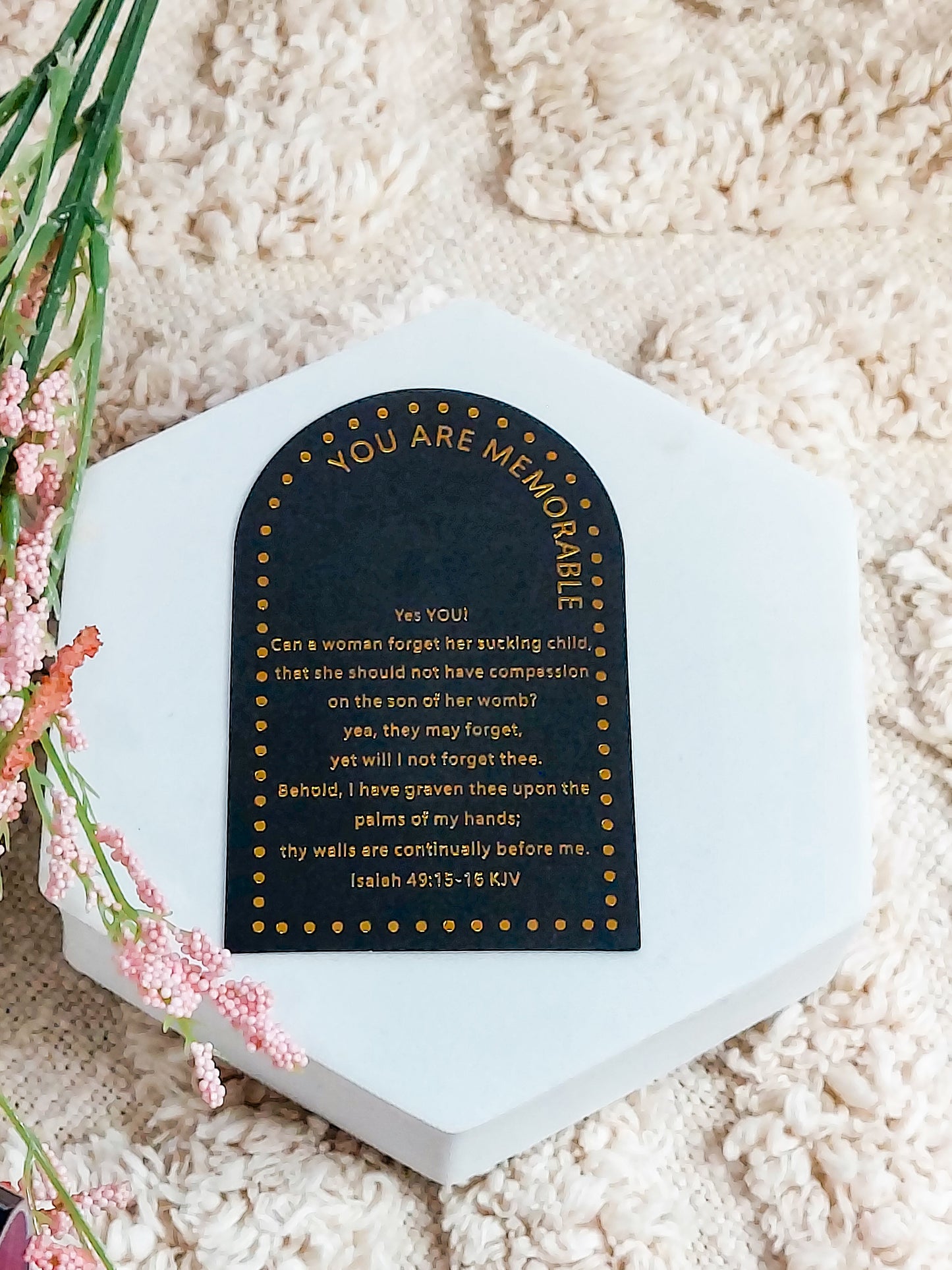 You are Memorable Large Luxury Candle