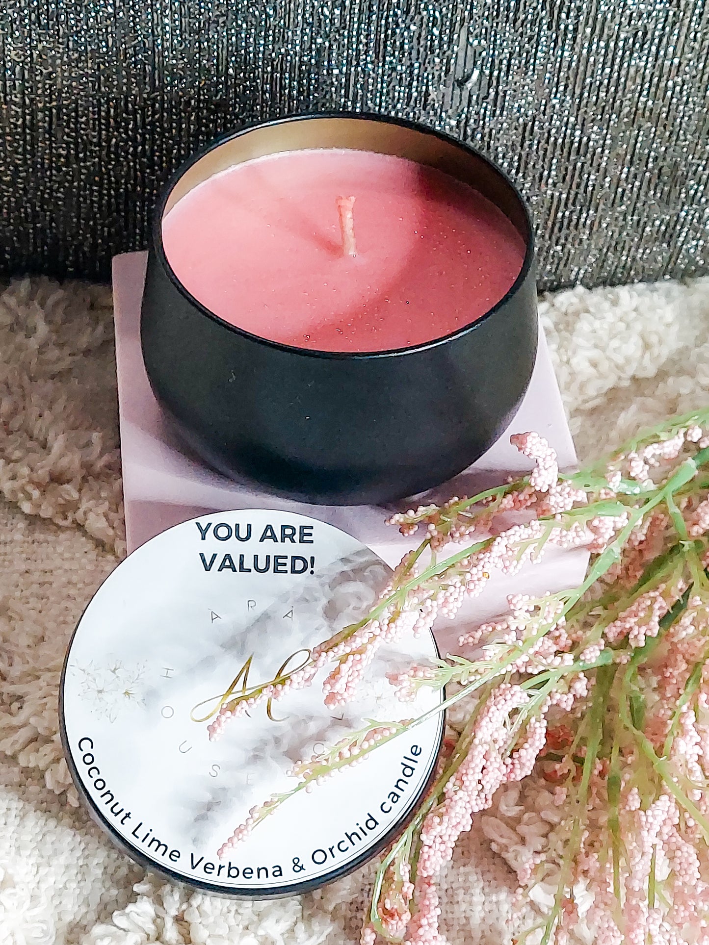 You are Valued Mini Luxury Candle