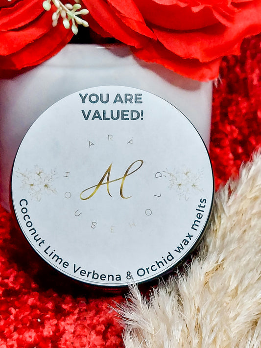 You are Valued Luxury Wax Melts